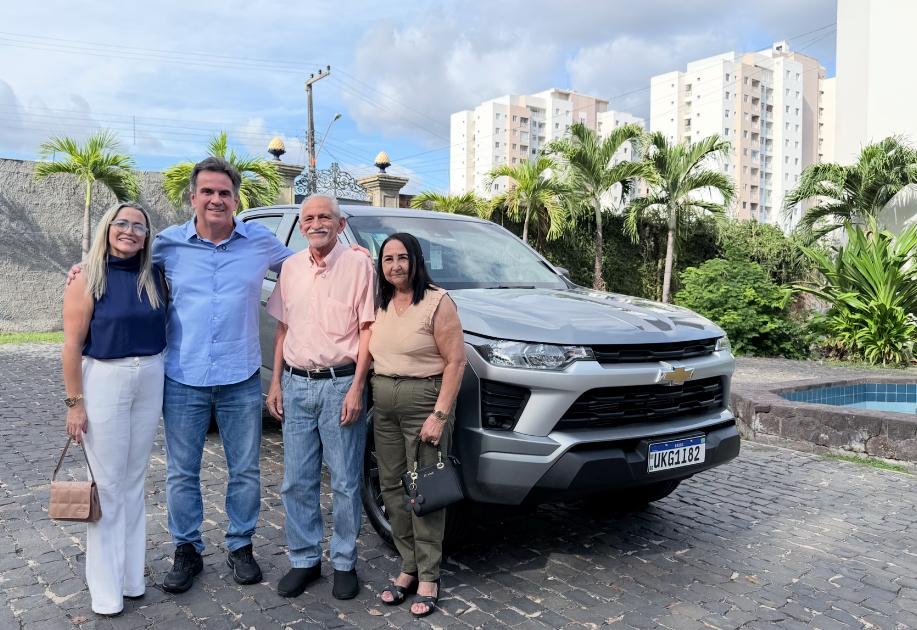 Secretaria de Saúde de Olho D’Água do Piauí é contemplada com caminhonete S10
