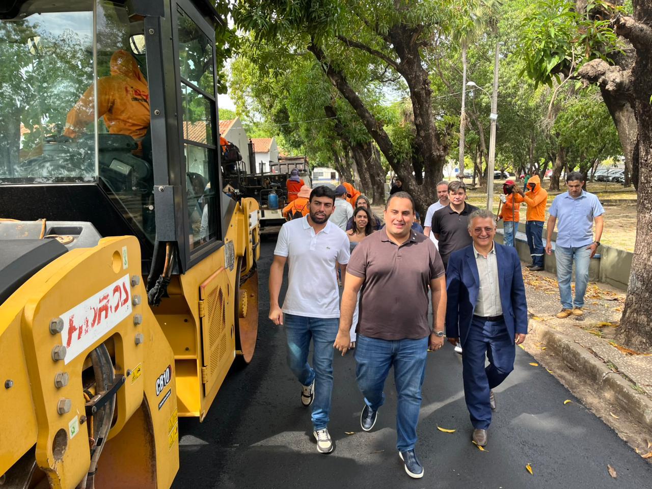 Com articulação de Draga Alana e Georgiano, Uespi ganha asfalto de quase R$ 1 milhão no campus Torquato Neto