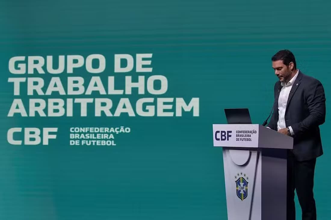 CBF anuncia a profissionalização da arbitragem da Série A do Brasileirão