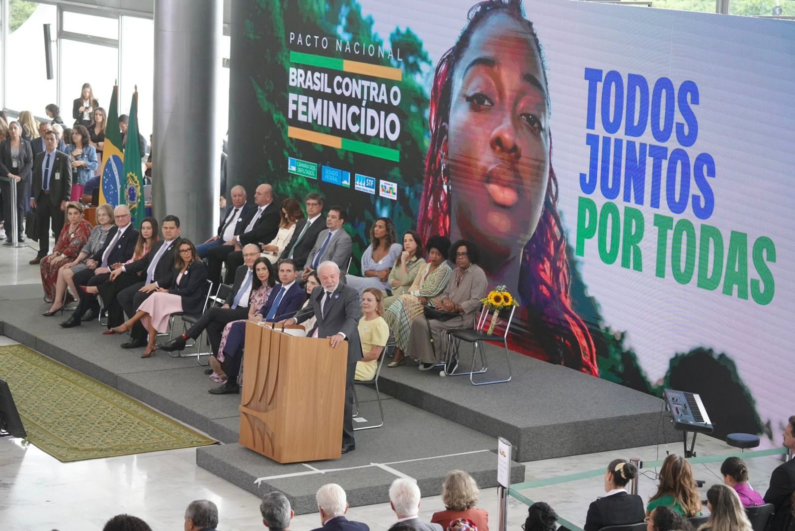 Governador participa do lançamento do Pacto Nacional de Enfrentamento ao Feminicídio em Brasília