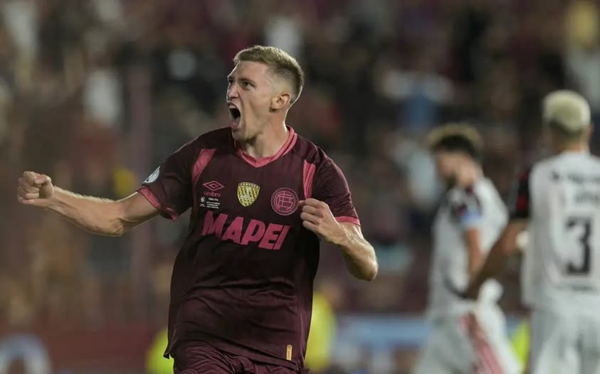Flamengo joga mal e perde para o Lanús no jogo de ida da Recopa
