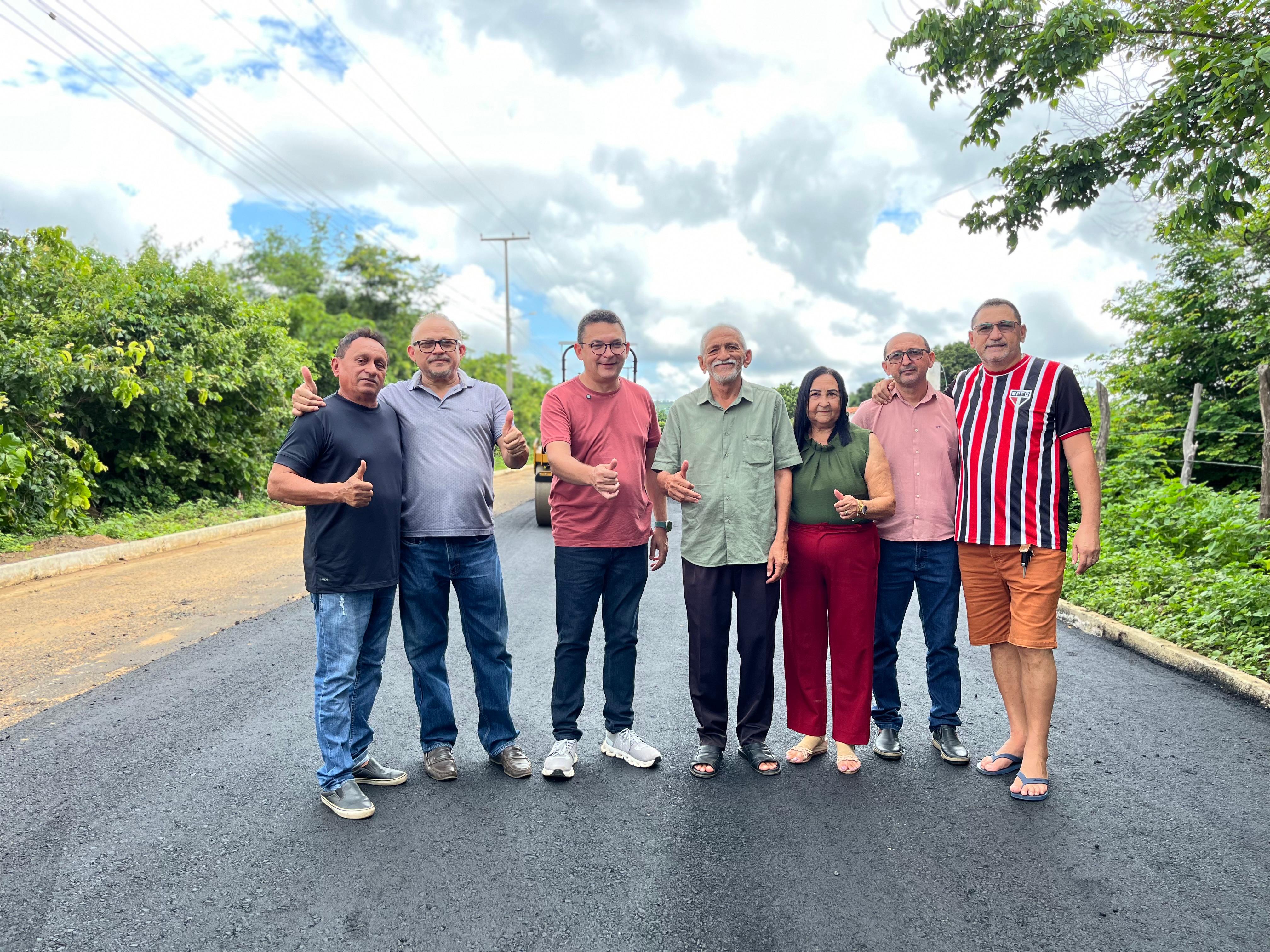 Investimento em infraestrutura transforma vias urbanas em Olho D'Água do Piauí