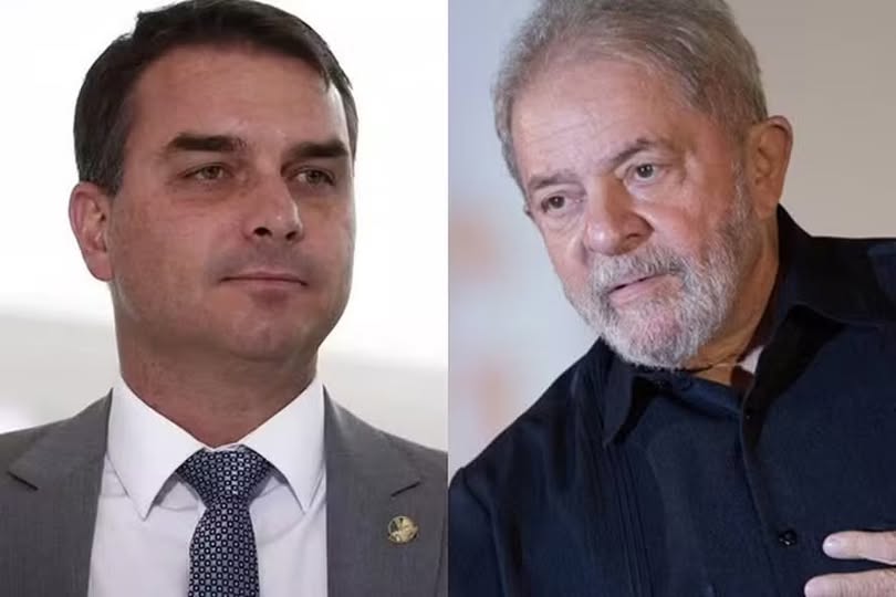 ATLASINTEL: Flávio Bolsonaro sai pela primeira vez à frente de Lula em uma simulação de 2º turno