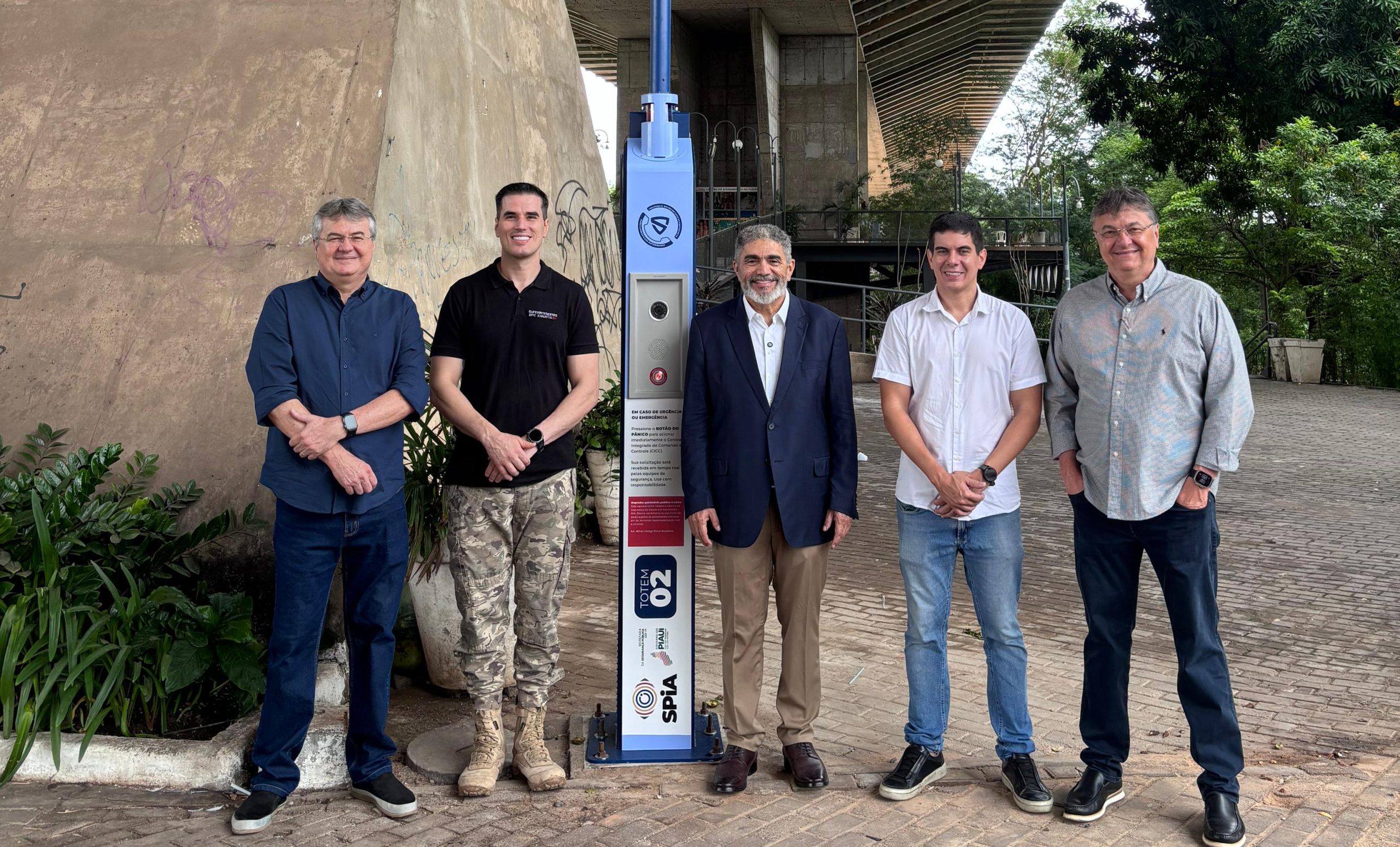 Governo do Estado amplia sistema de videomonitoramento com instalação de totem inteligente na Ponte Estaiada
