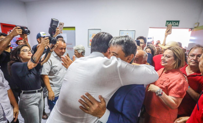Wellington Dias e Rafael Fonteles anunciam chapa majoritária do PT nas eleições de 2026 no Piauí