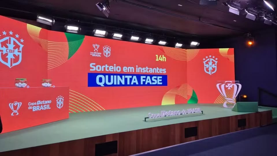 Copa do Brasil 2026: CBF define em sorteio os confrontos da quinta fase