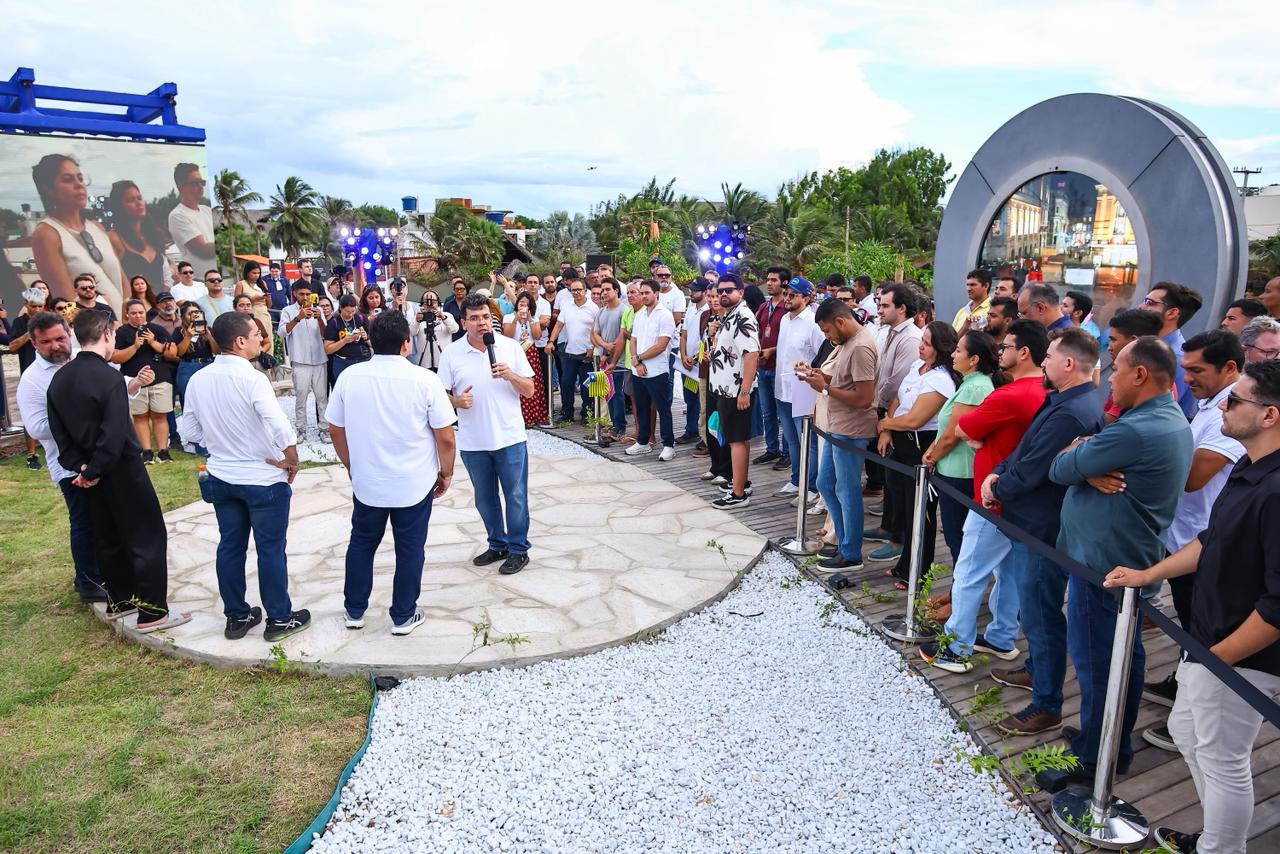Inaugurado portal interativo de Barra Grande, que conecta países em tempo real e impulsiona turismo internacional