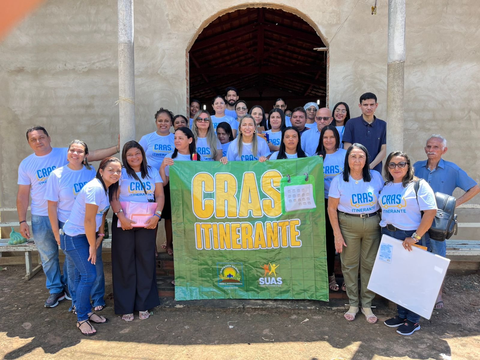 Prefeitura de Olho D'Água do Piauí realiza CRAS Itinerante
