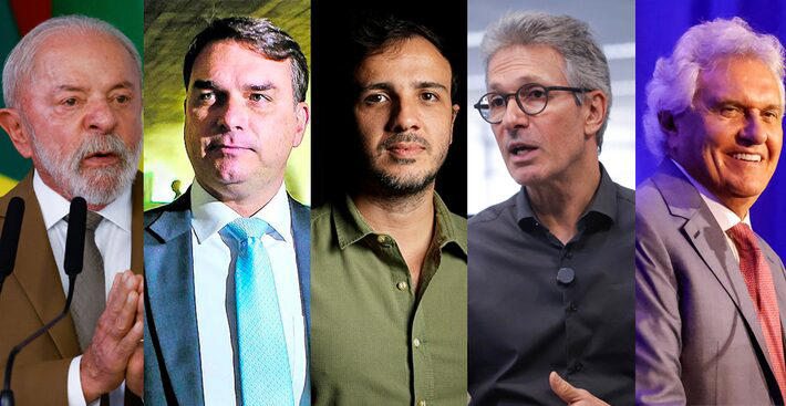 Atlas/Bloomberg: Lula lidera no primeiro turno e empata com Flávio e Zema no segundo turno