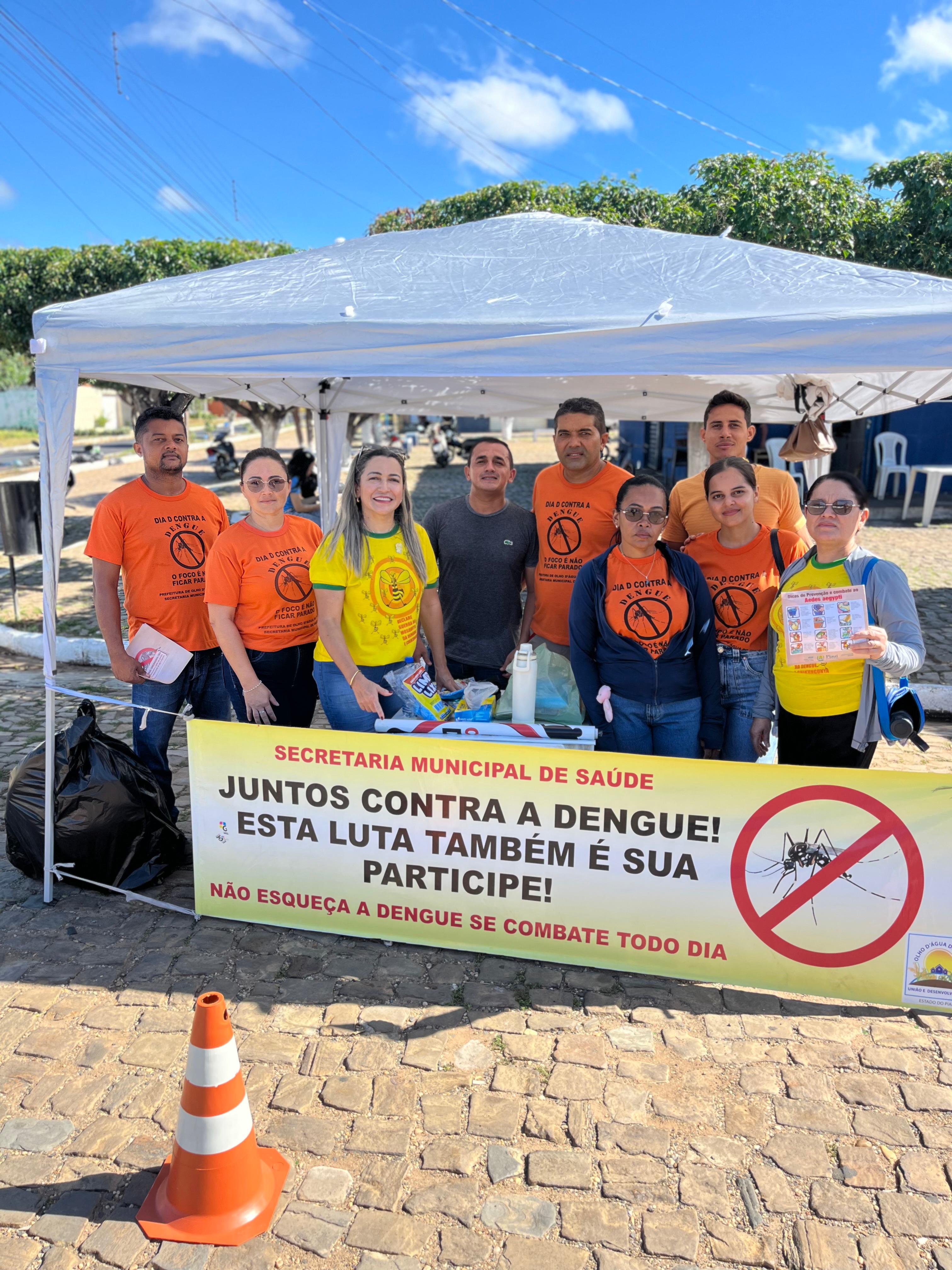 Olho D'Água do Piauí realiza ação em combate ao mosquito transmissor da Dengue, Zika e Chikungunya