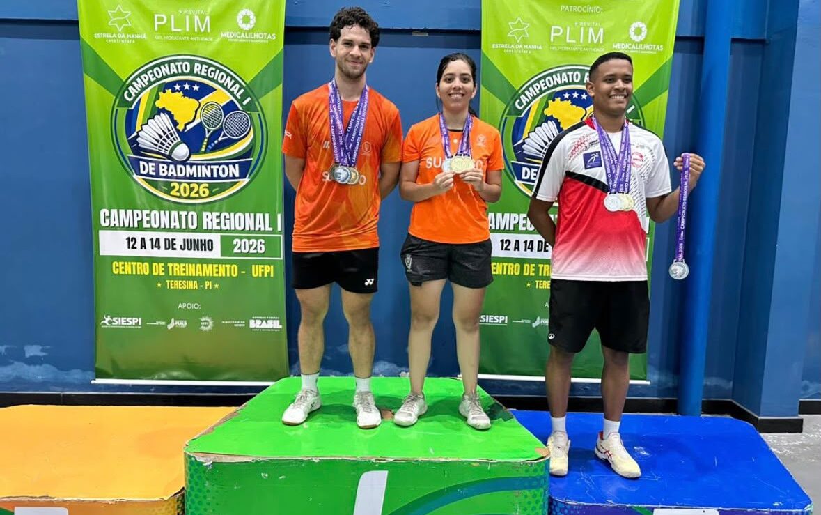 Piauí conquista 97 medalhas no Campeonato Regional de Badminton e Parabadminton