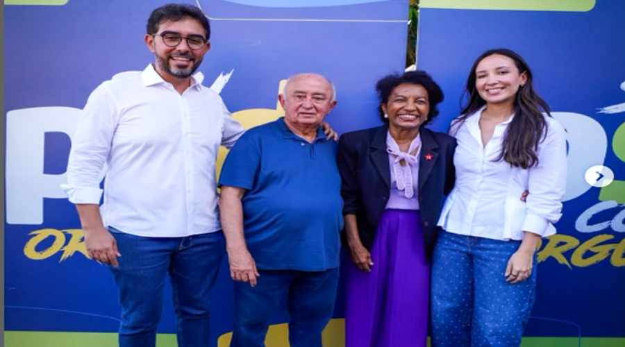 Júlio César anuncia Rosário Bezerra como 1ª suplente e esquenta corrida ao Senado no Piauí