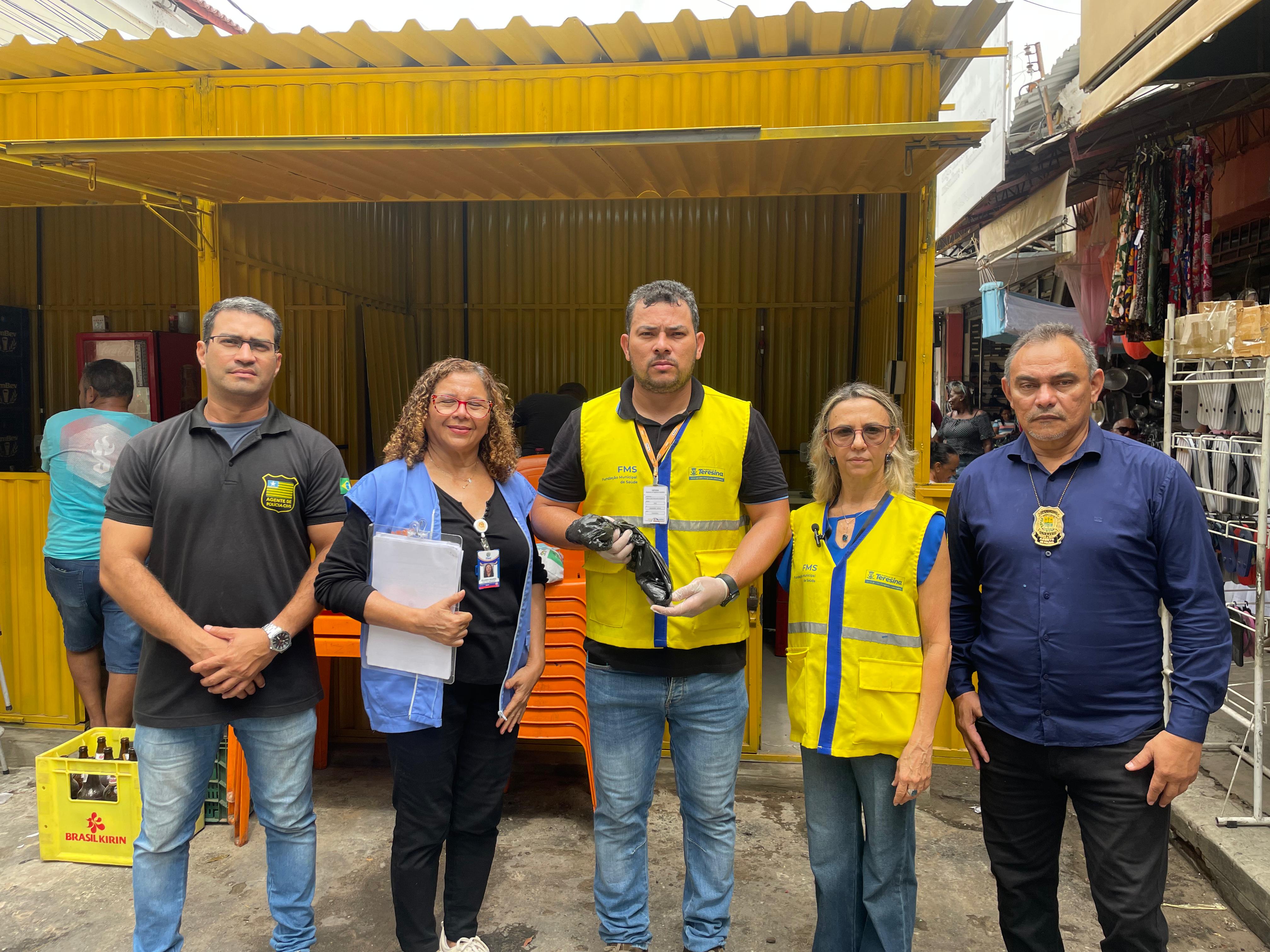 Vigilância Sanitária apreende raticidas vendidos ilegalmente em Teresina