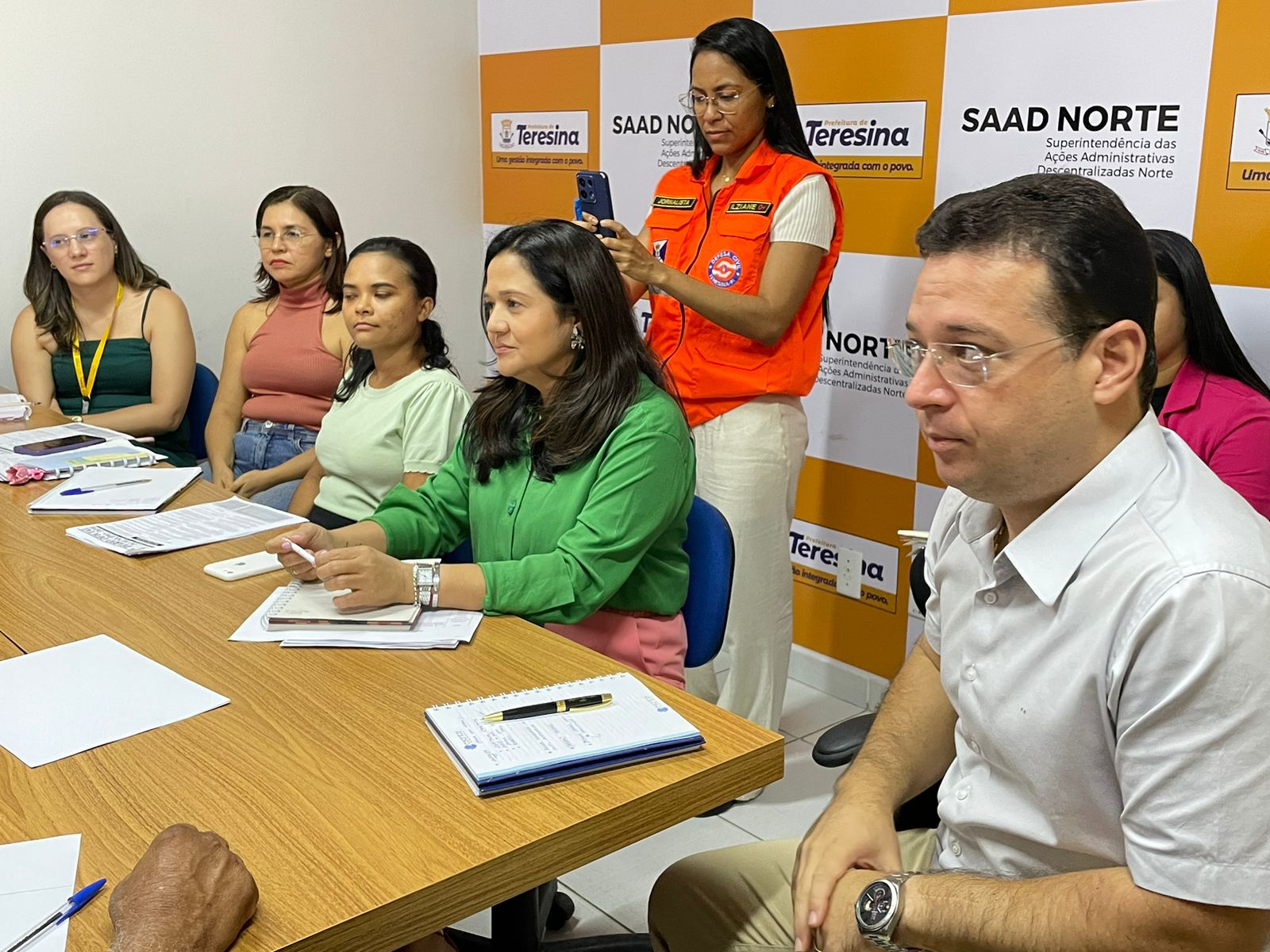 Semcaspi participa de reunião estratégica com SDU Norte e Defesa Civil para ações no período chuvoso