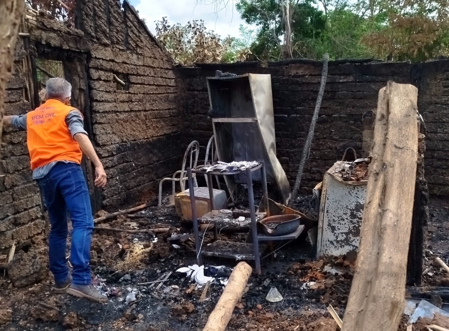 Defesa Civil realiza visita técnica na zona rural de Teresina