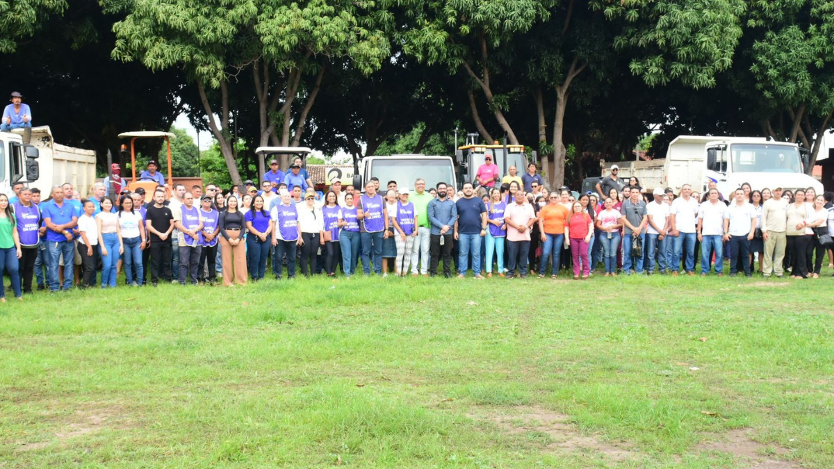 Prefeitura de Água Branca intensifica combate à dengue com mutirão de limpeza