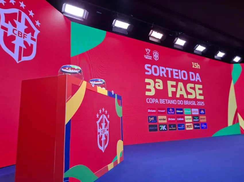 Copa do Brasil: sorteio define os duelos da terceira fase; veja a tabela