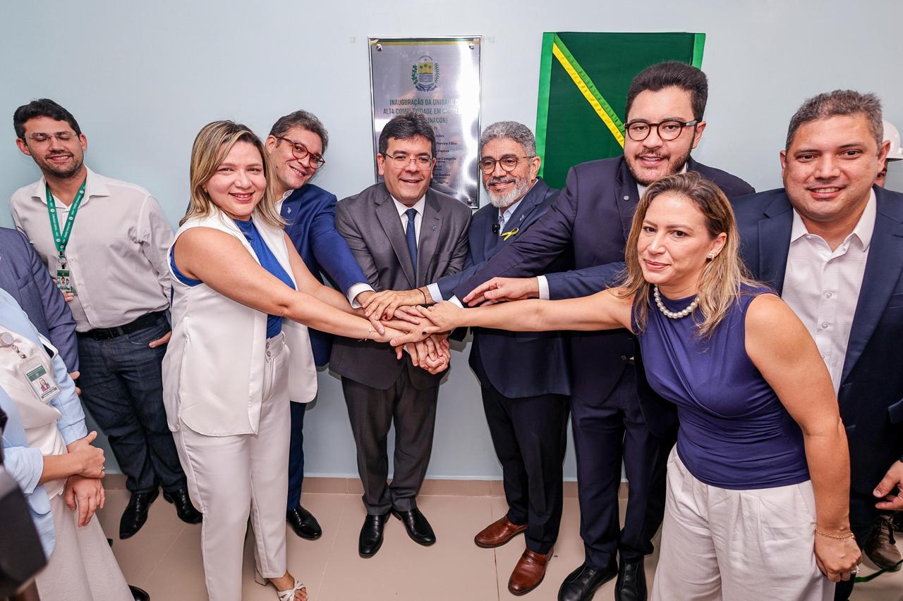 Rafael Fonteles inaugura primeira unidade estadual de oncologia no HGV com capacidade para mil atendimentos mensais