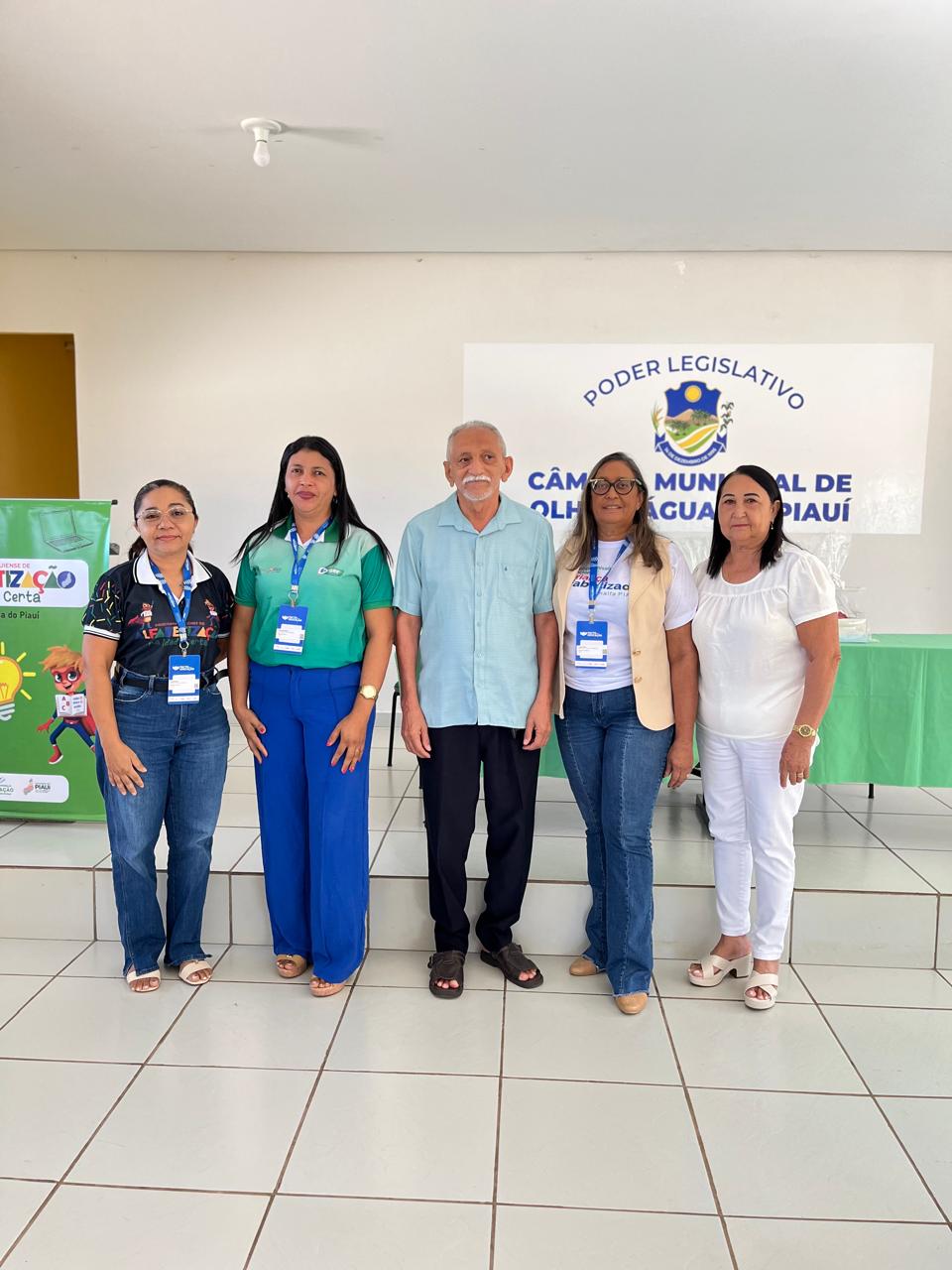 Equipe Regional PPAIC e SEMED de Olho D'Água do Piauí realizam encontro para apresentar e discutir resultados