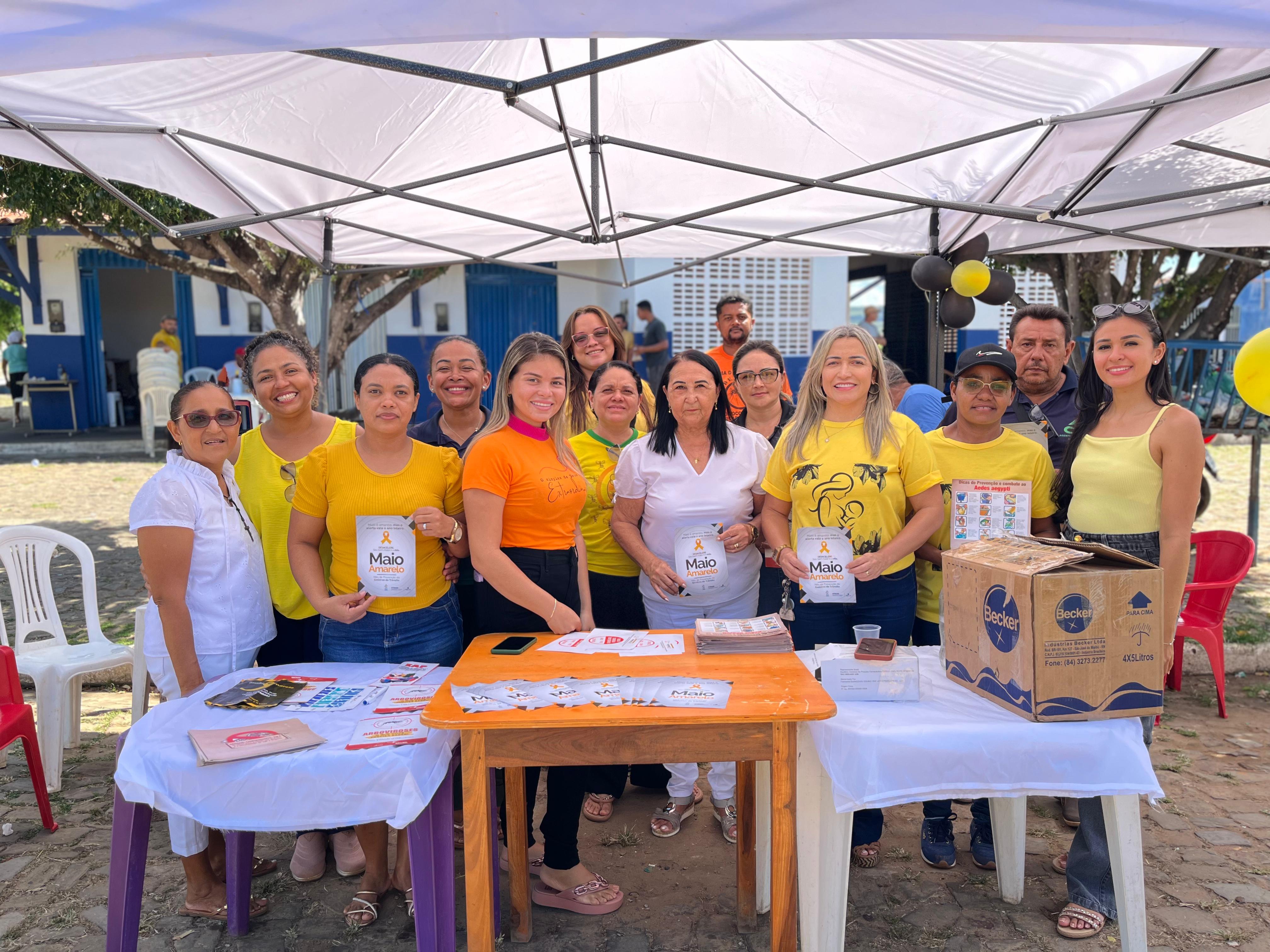 Olho D'Água do Piauí realiza Blitz Educativa em menção ao Maio Amarelo