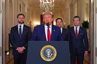 Haverá paz ou uma tragédia maior para o Irã, diz Trump