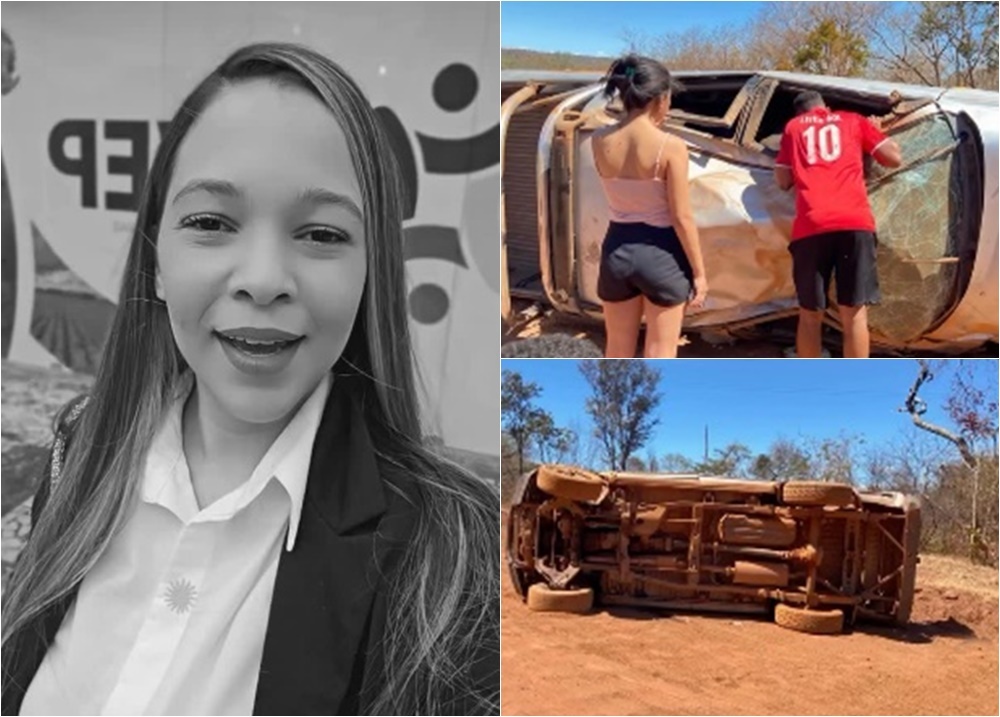 Vereadora Indira Rocha(PT) morre e filhos ficam feridos após caminhonete capotar em Landri Sales