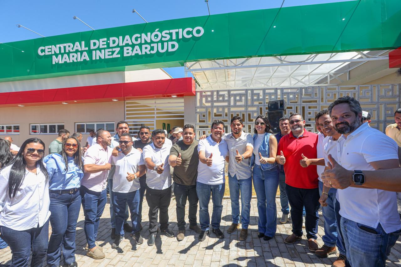 Governador inaugura nova Central de Diagnósticos e delegacia de Bom Jesus