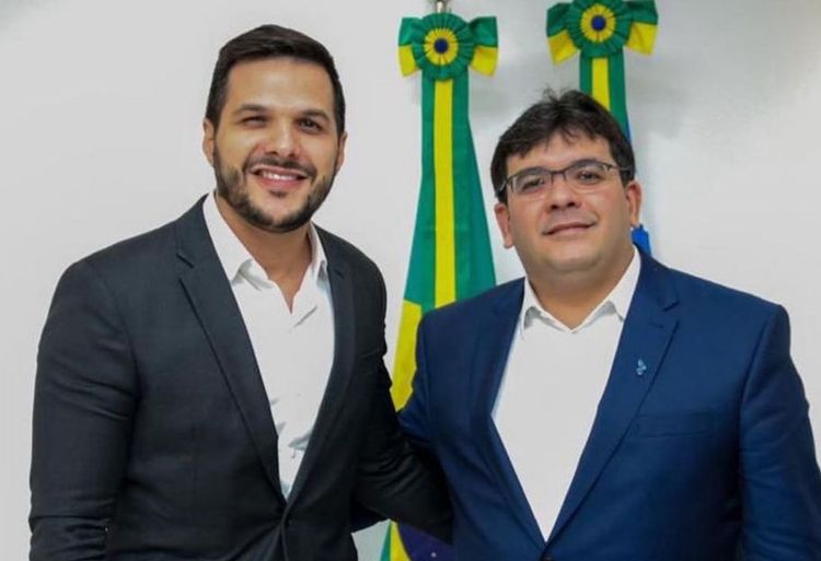 Rafael Fonteles convida Washington Bandeira para ser seu vice nas próximas eleições de 2026