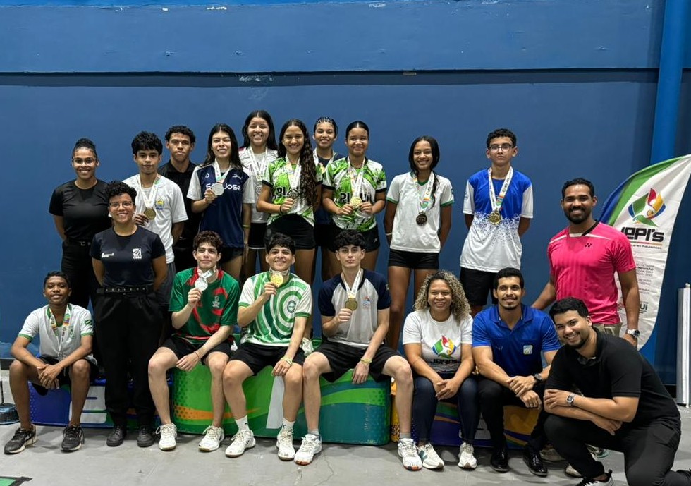 Atletas do Badminton piauiense garantem vagas nas etapas nacionais dos Jogos Escolares