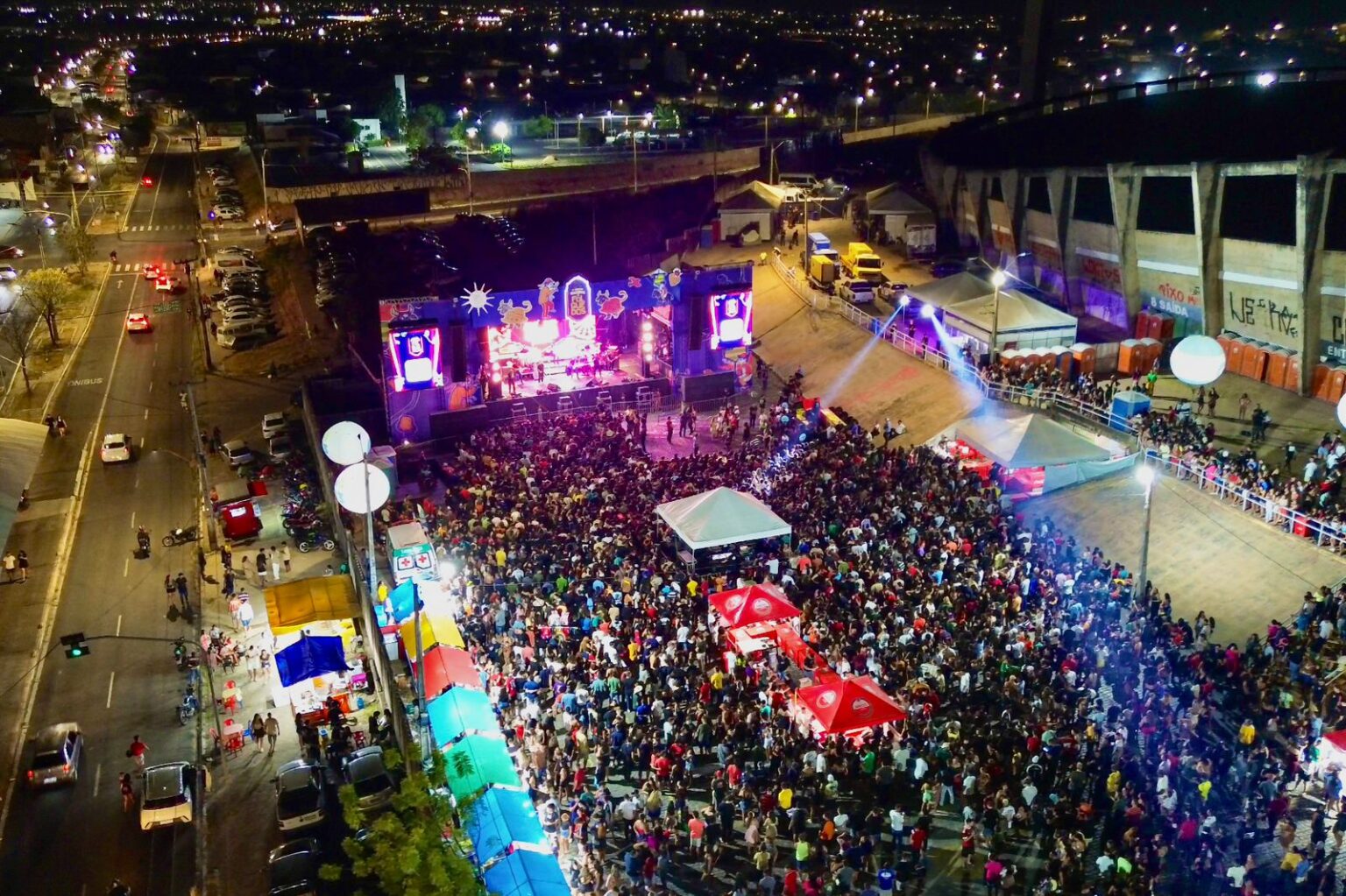 47º Encontro Nacional de Folguedos reúne 8 mil pessoas na primeira noite de festa