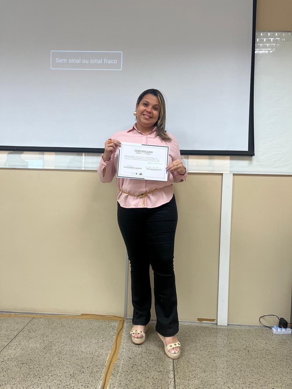 Técnica da Secretaria de Assistência Social de Olho D'Água participa da Primeira Formação pelo COEGEMAS-PI