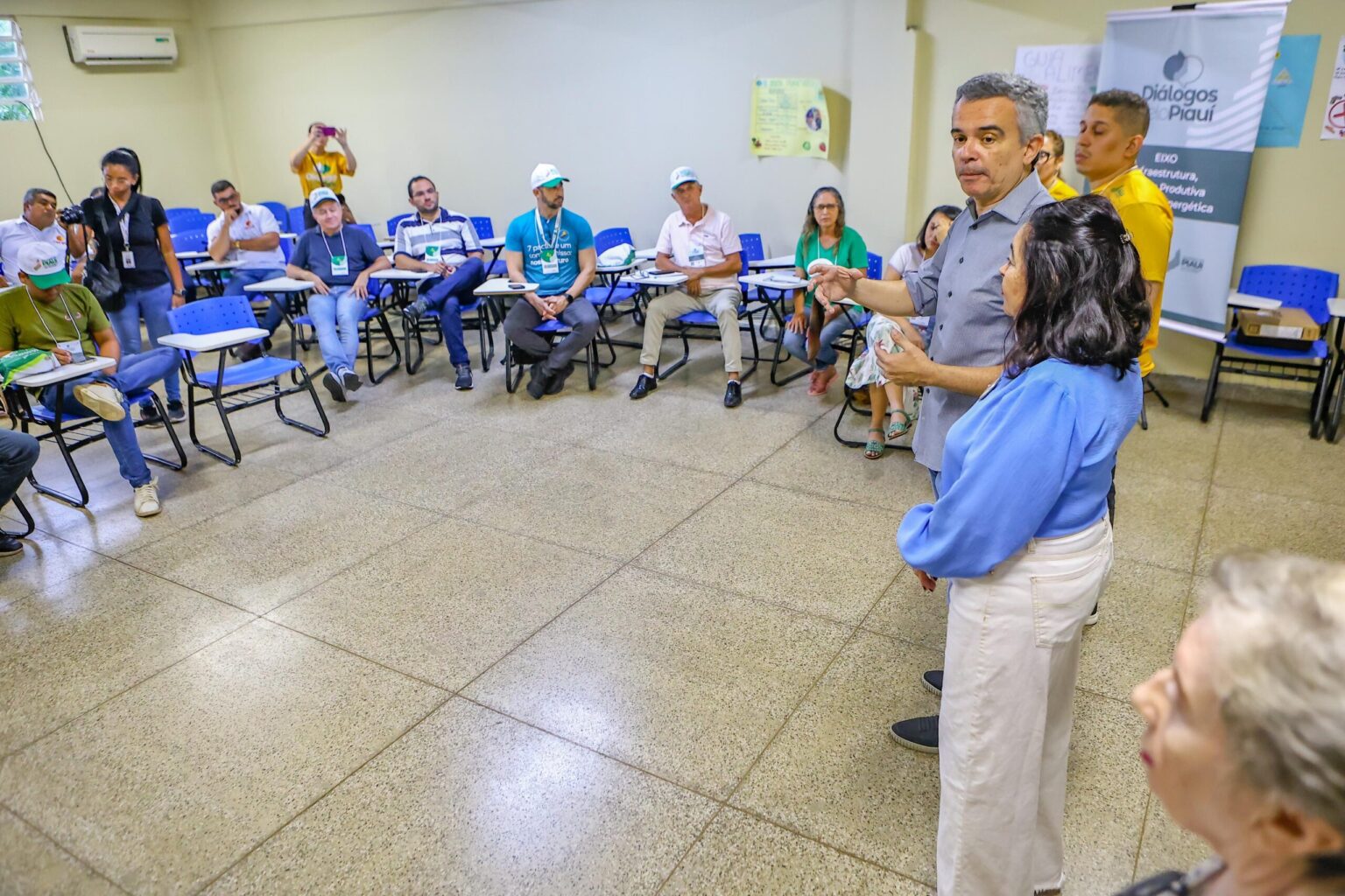 Diálogos pelo Piauí já percorreu metade dos territórios e amplia participação popular na construção das prioridades do Estado