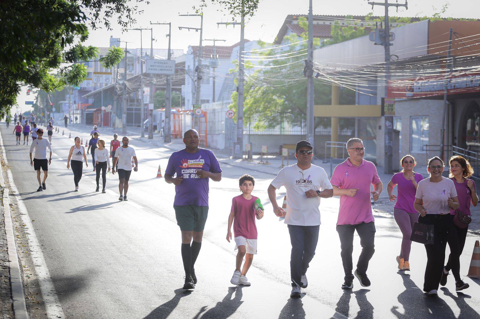 Teresina realiza 1ª edição do Corridão em defesa das mulheres no encerramento do Agosto Lilás