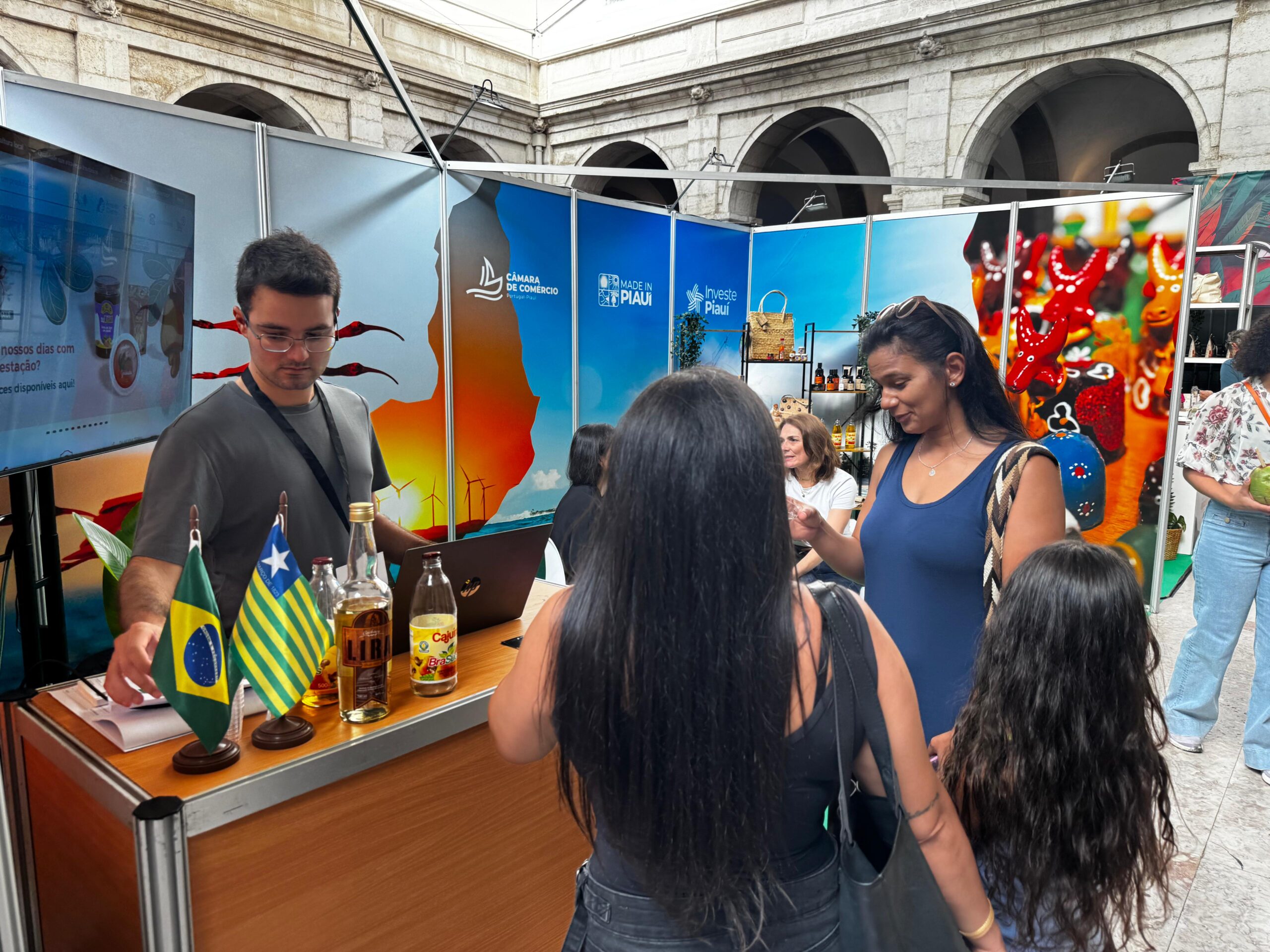 Em Portugal, Piauí conquista espaço e destaque na maior feira mundial de produtos brasileiros