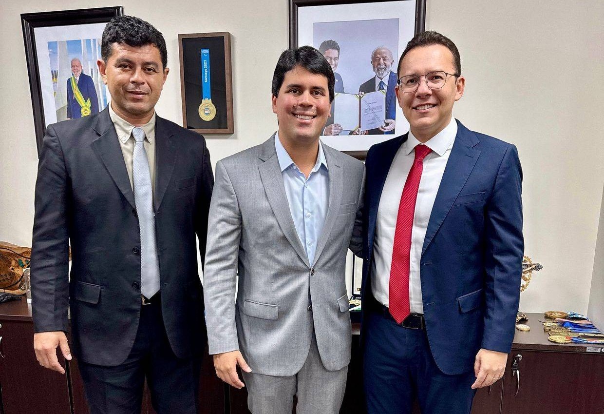 Secretário da Semel busca apoio do ministro André Fufuca para ampliar projetos esportivos em Teresina