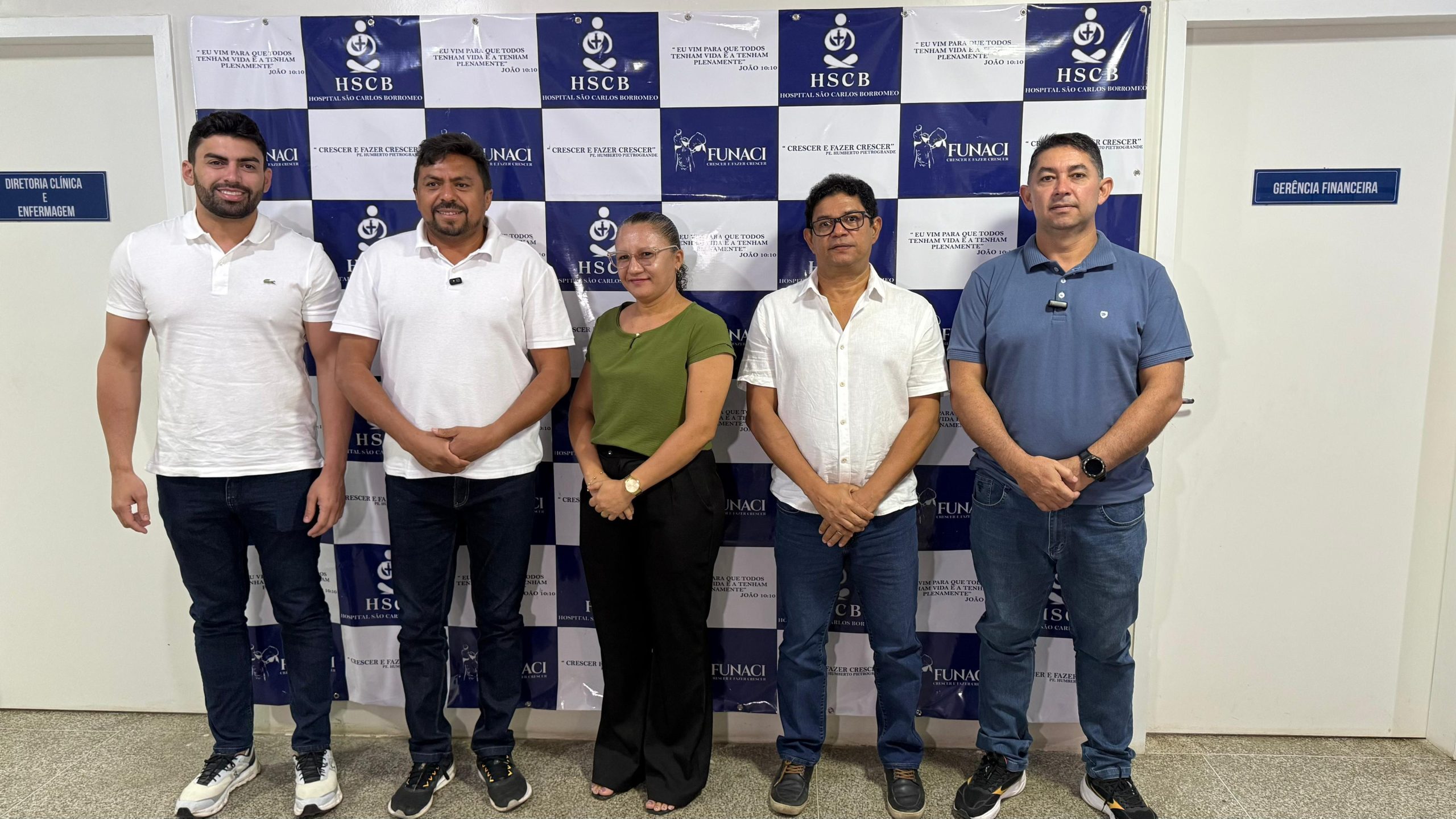 Comissão de Saúde da Câmara realiza visita técnica ao Hospital São Carlos Borromeu, na zona Leste de Teresina