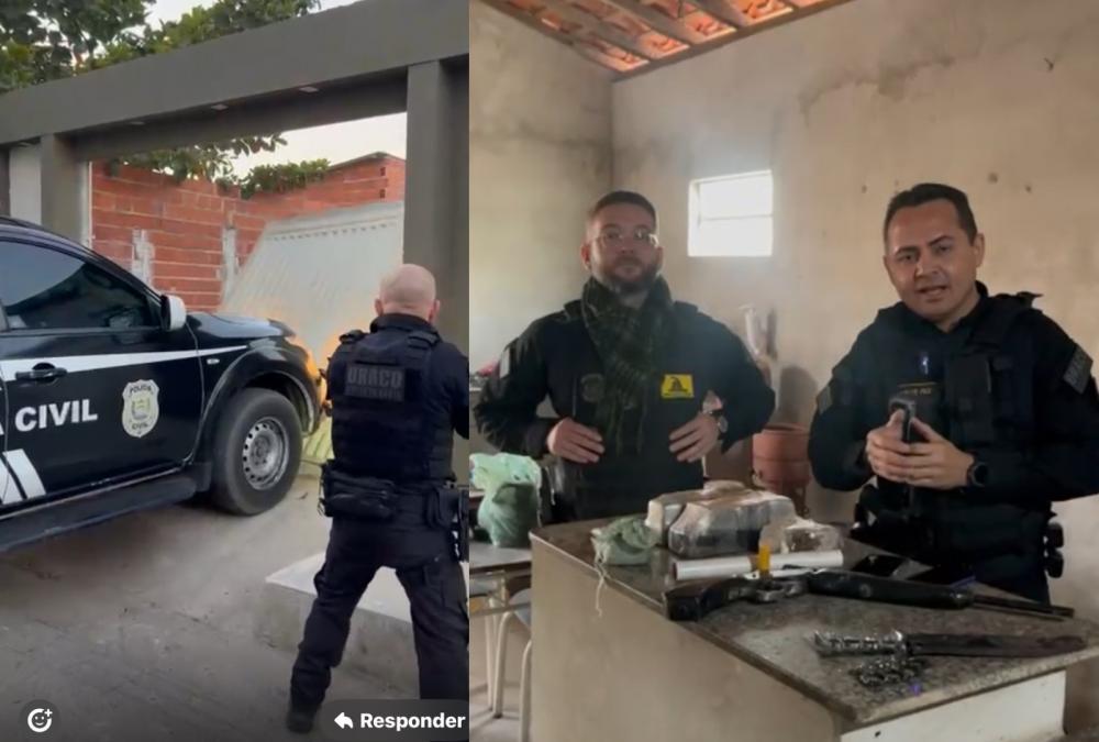 Equipe do DRACO é recebida a bala em Água Branca – PI