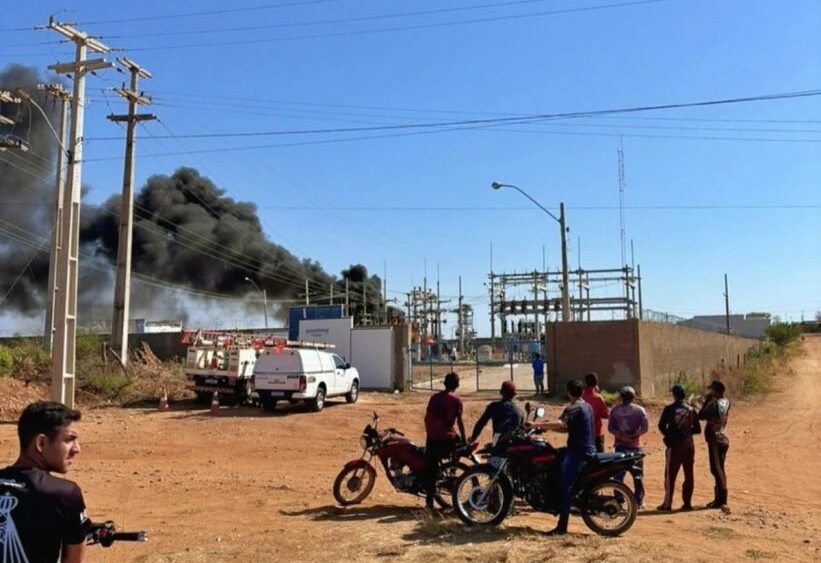 Incêndio em subestação deixa sete cidades sem energia no Sudeste do Piauí
