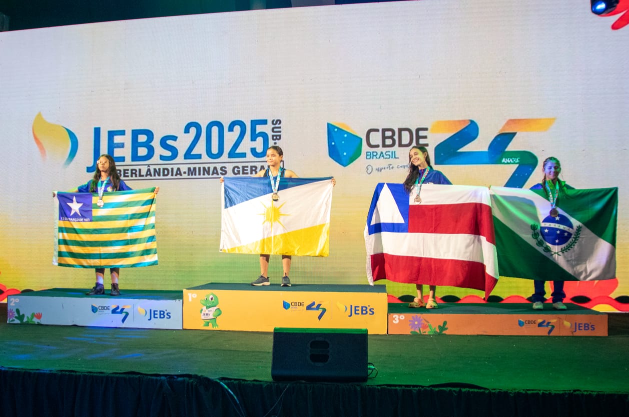 Piauí conquista medalhas no wrestling dos Jogos Escolares Brasileiros (JEBs)
