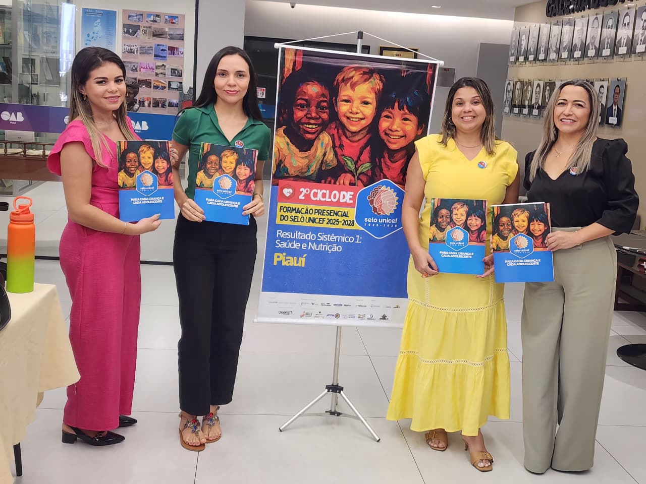 Profissionais de Olho D'Água do Piauí participam do 2° Ciclo do Selo UNICEF e destacam ações intersetoriais