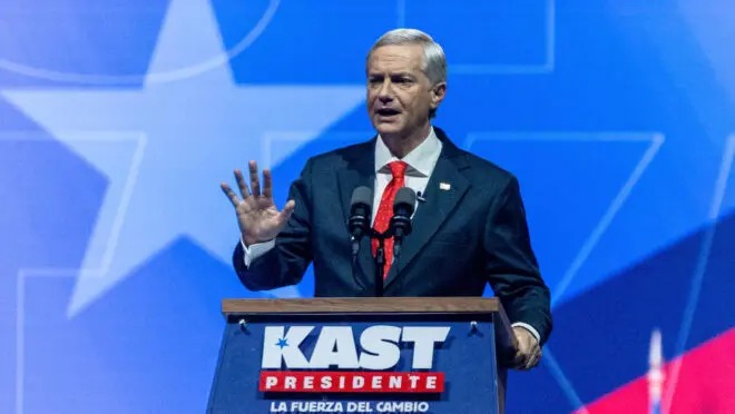 Candidato da direita José Antonio Kast é eleito presidente do Chile