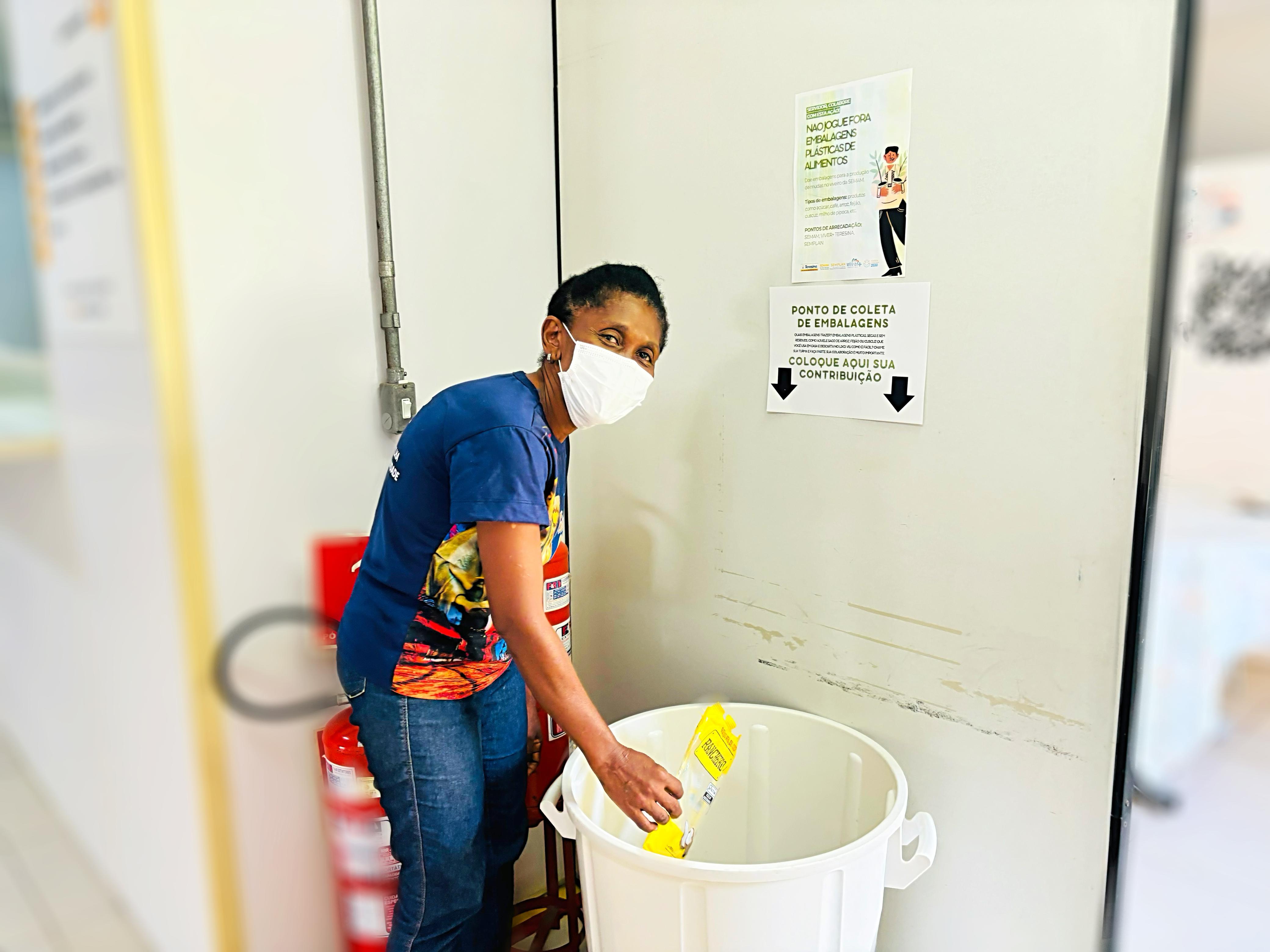 SEMPLAN e SEMAM fazem campanha de arrecadação de embalagens para produzir mudas nos viveiros de Teresina