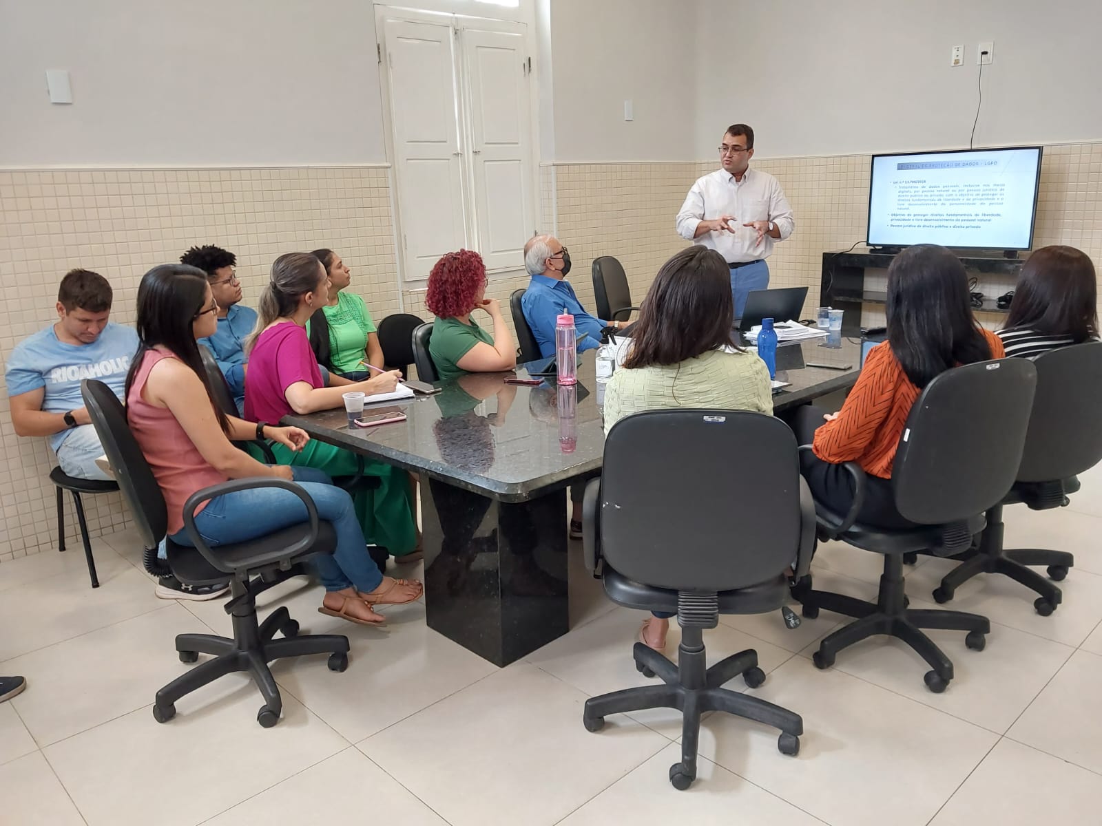 Servidores da ARSETE recebem capacitação sobre o tratamento de dados pessoais e publicidade das informações