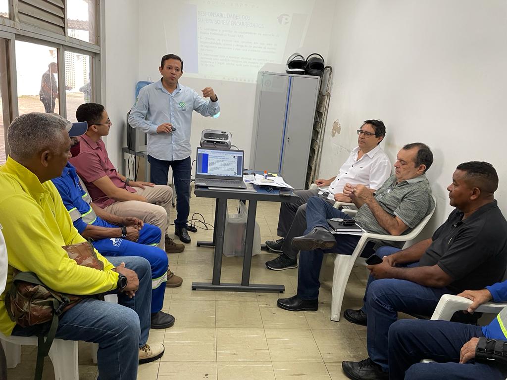 ETURB ministra curso sobre Segurança e Saúde a funcionários do setor de asfalto