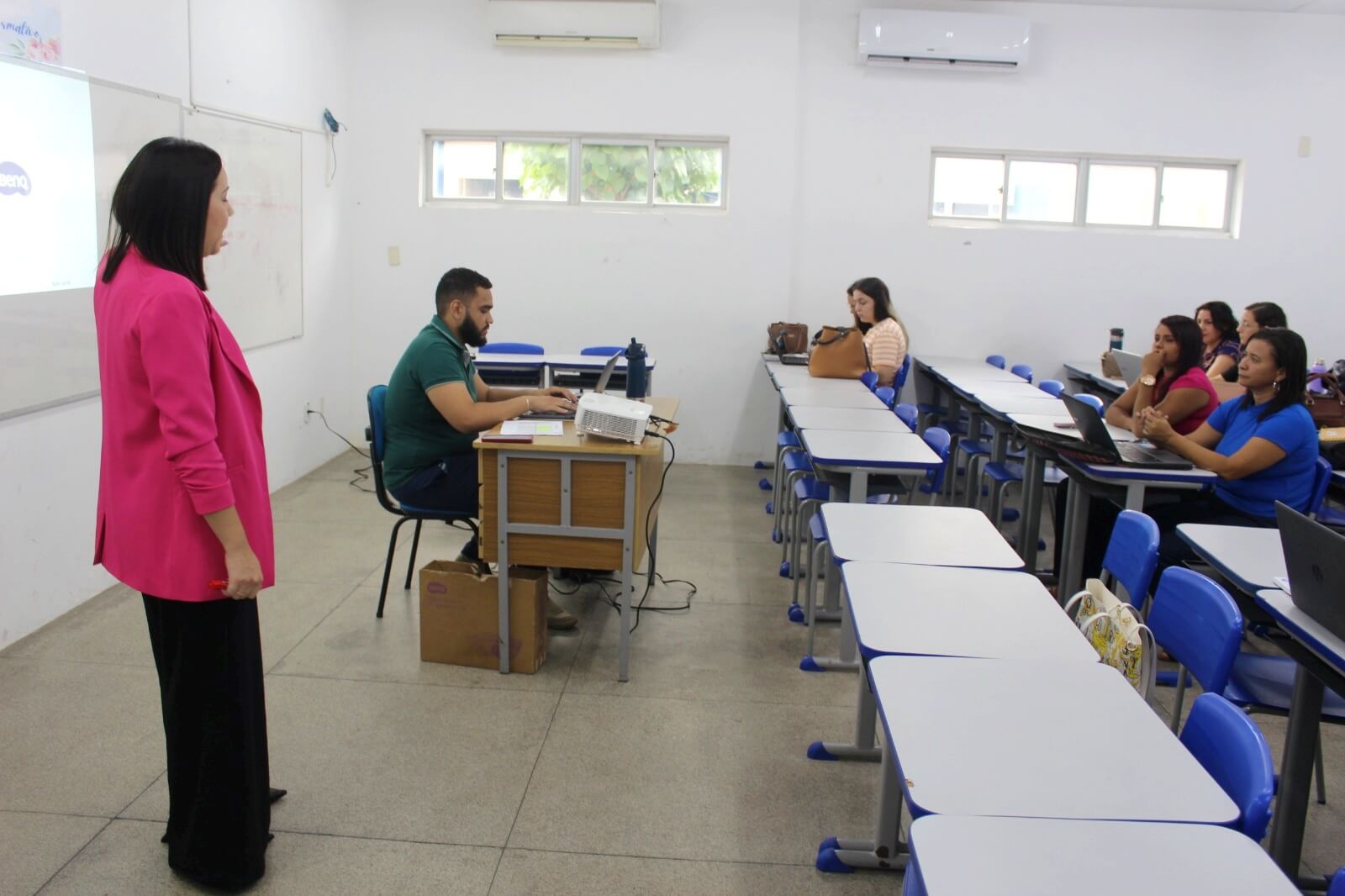 Diretores escolares participam de treinamento da Plataforma de Gestão Educacional