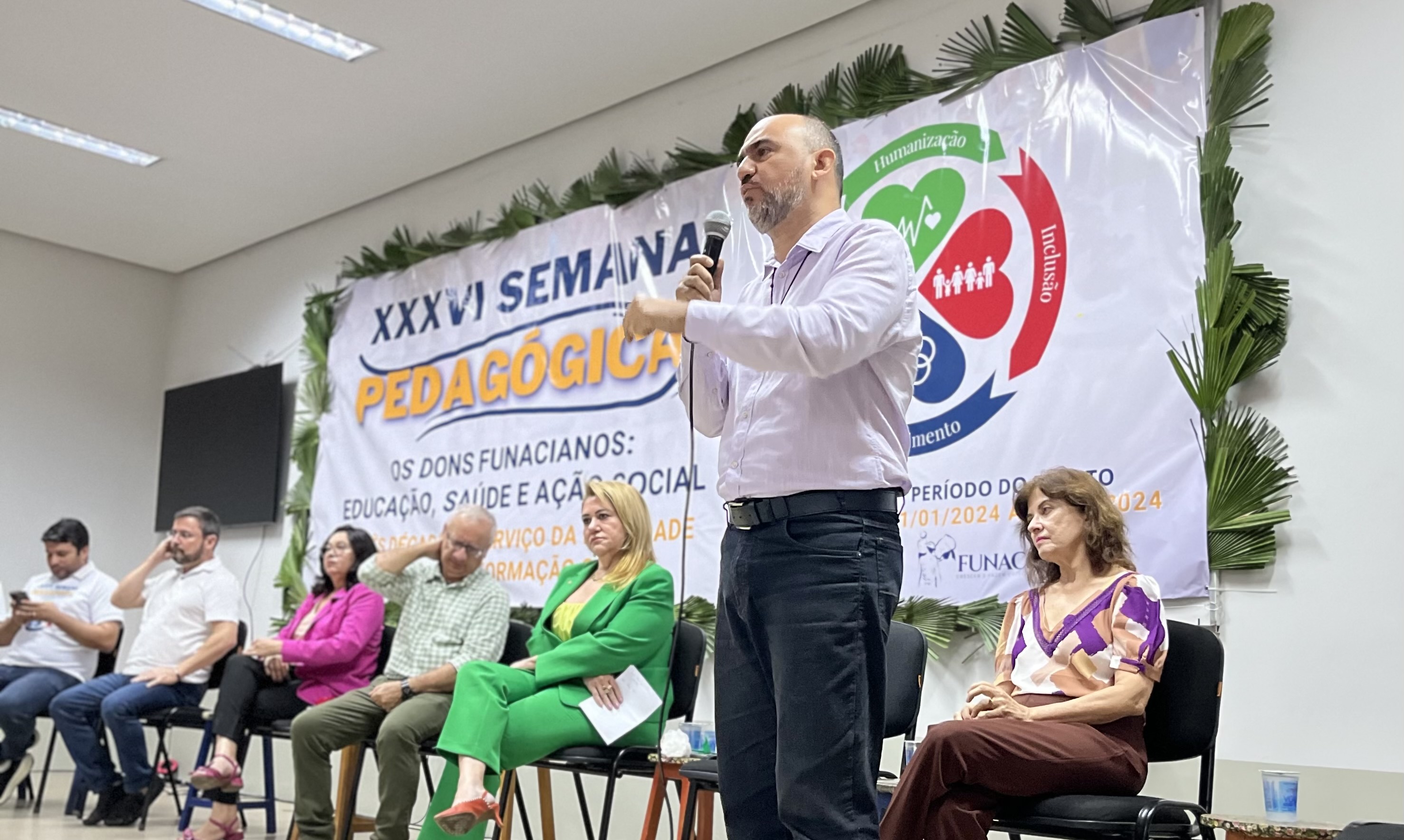 Semcaspi participa de XXXVI Semana Pedagógica da Funaci sobre educação, saúde e ação social 