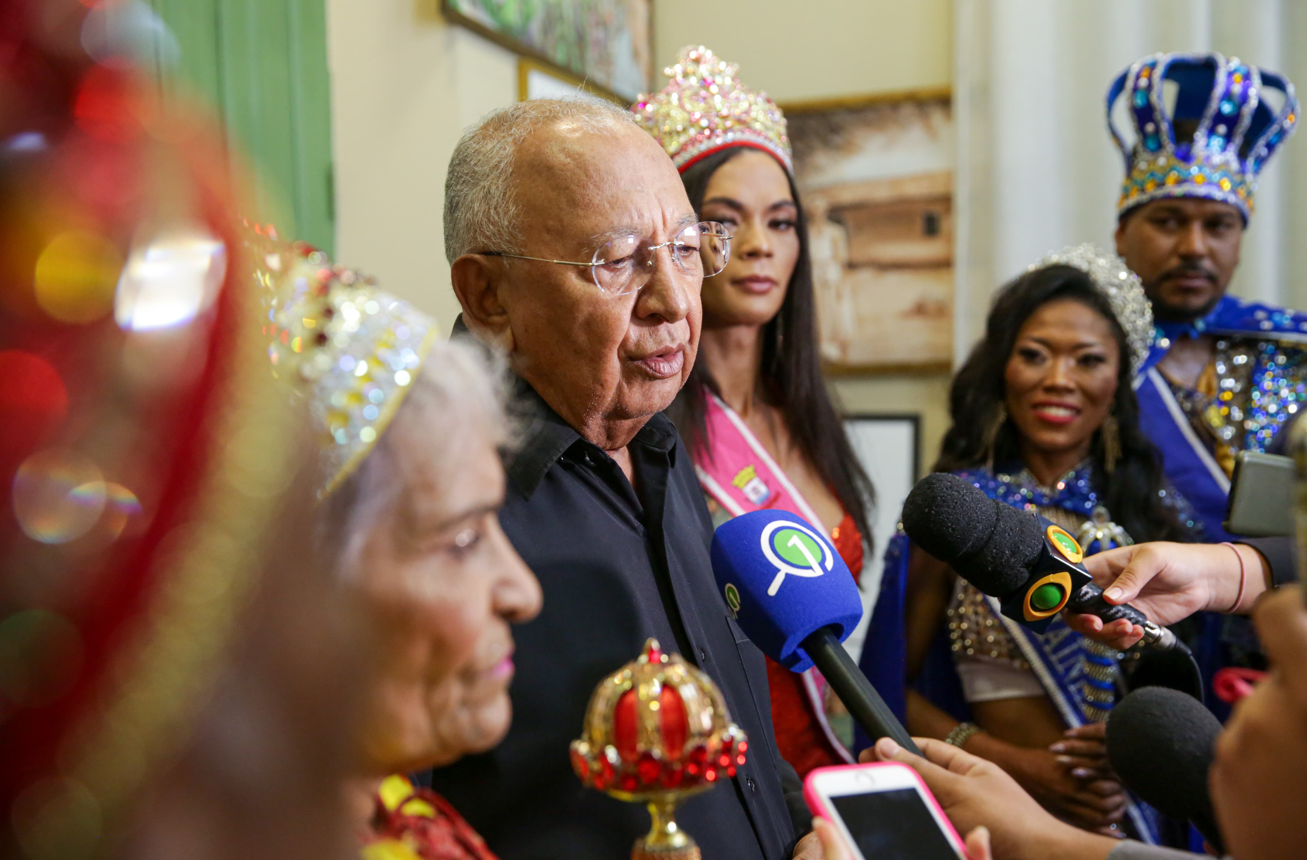 Alegria e Cultura: Majestades do Carnaval de 2024 visitam a Prefeitura de Teresina