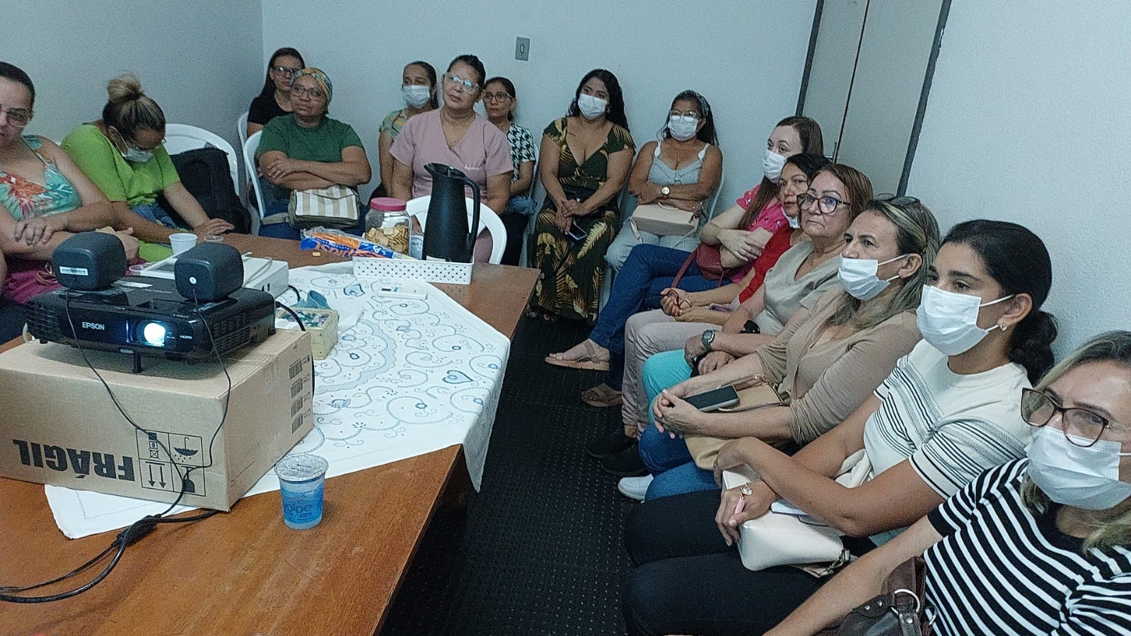 Técnicos de enfermagem da FMS recebem treinamento em eletrocardiograma