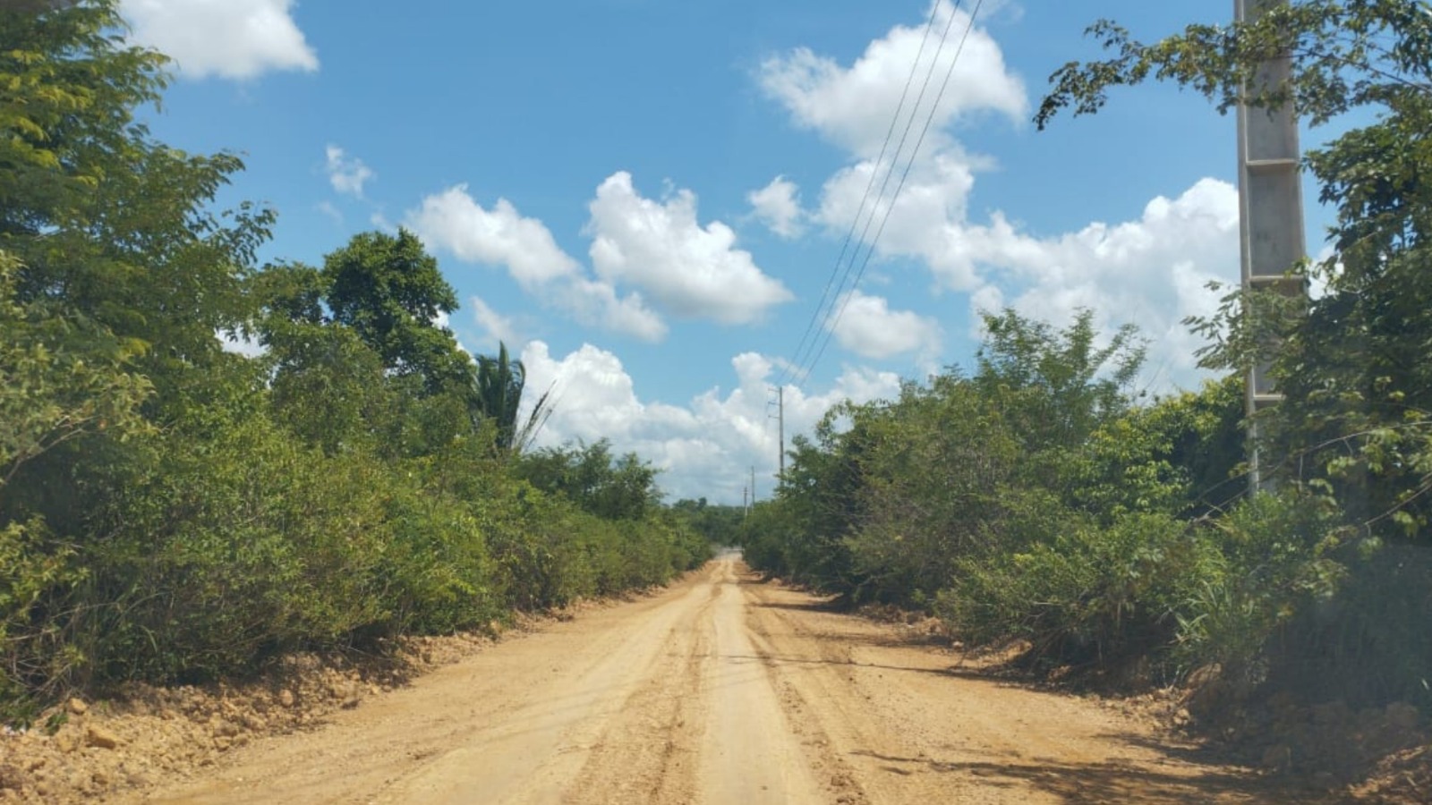 SAAD Rural executa recuperação de estrada vicinal até o povoado Junco