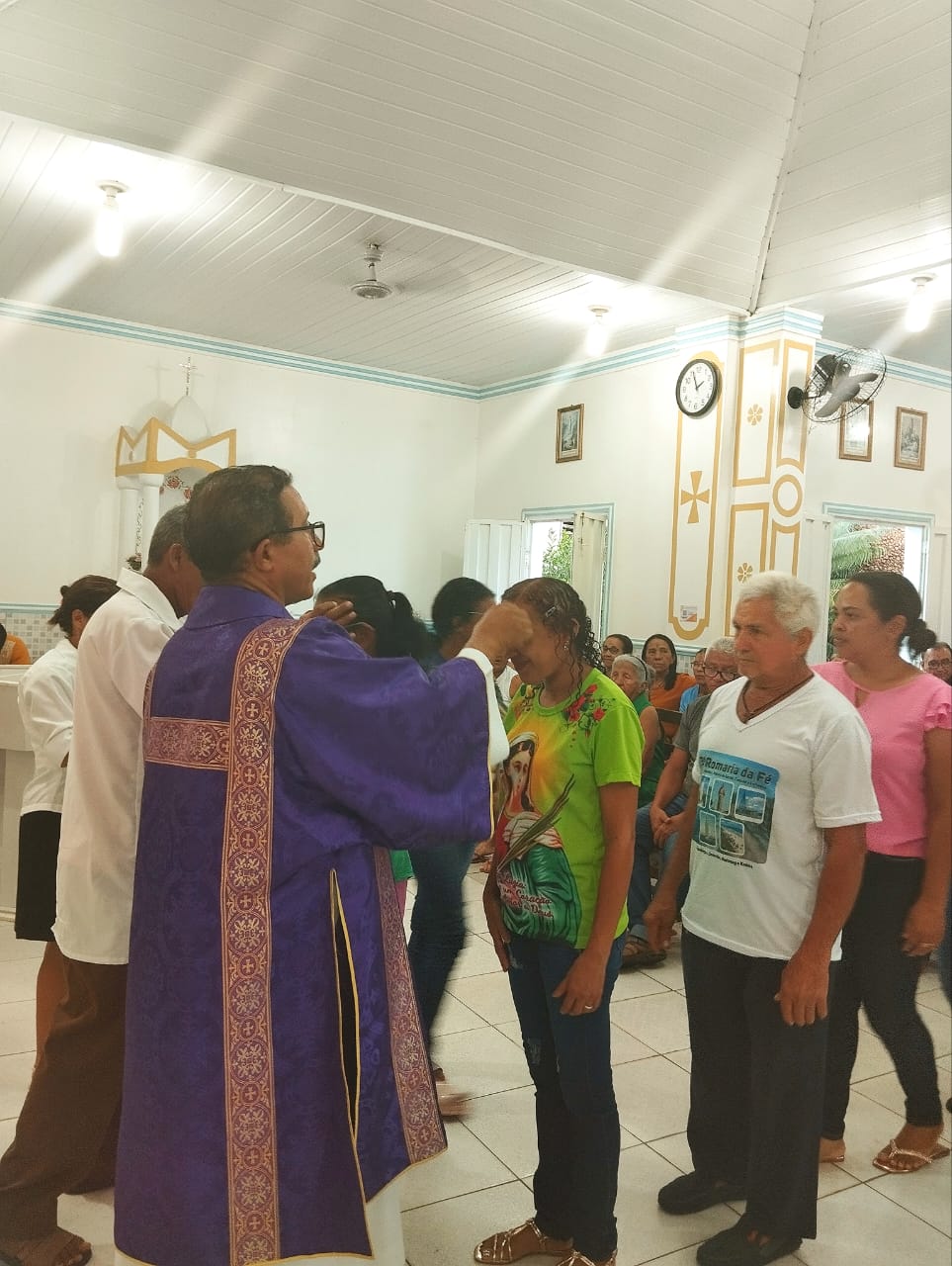 Comunidade católica de Olho D'Água do Piauí celebra Quarta-feira de Cinzas